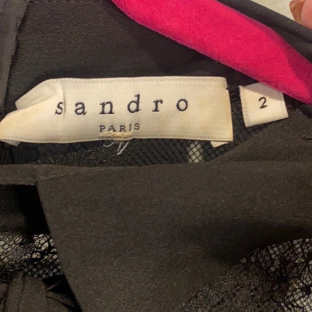 Sandro “Rozen” Guipure lace dress 2 (US M) - Picture 3 of 4